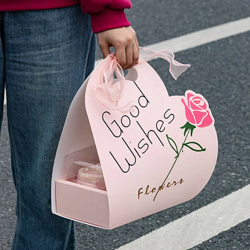 Paper Heart Box - Romantic Gift Packaging