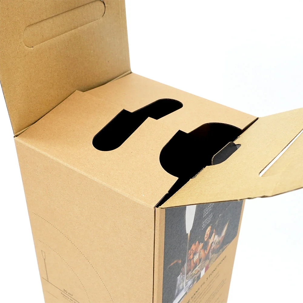 Snap Lock Box - grey chipboard gift box